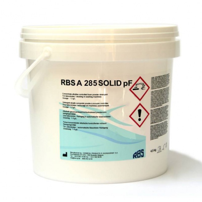 RBS A 285 SOLID PF - Détergent alcalin sans phosphates